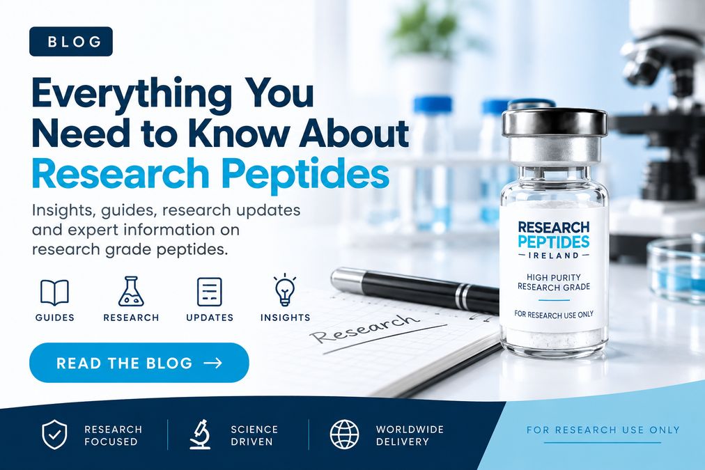 Peptides Ireland – Research-Grade Peptides for Laboratory Research